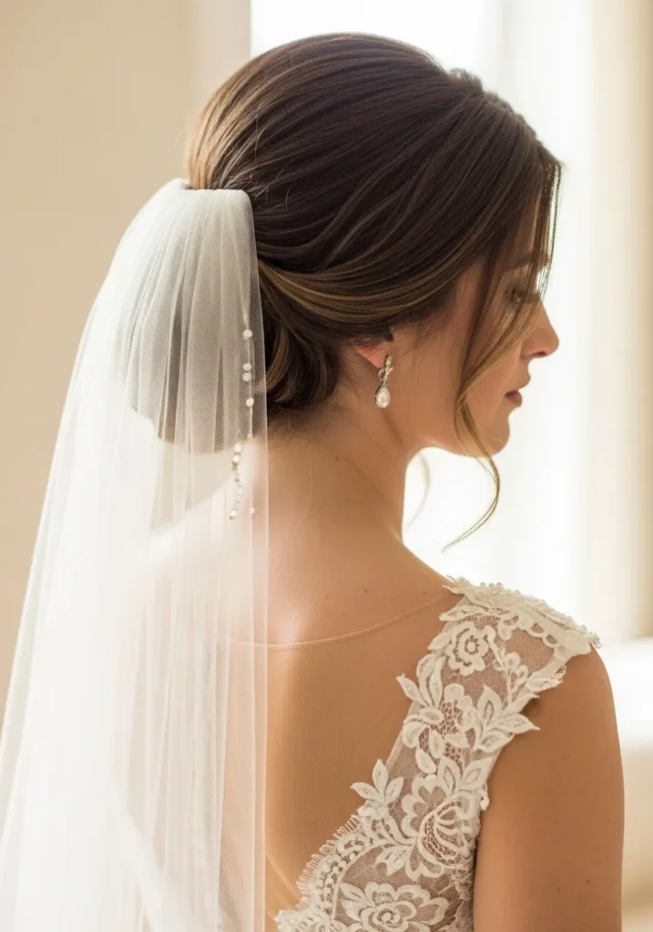 Soft Bridal Chignon