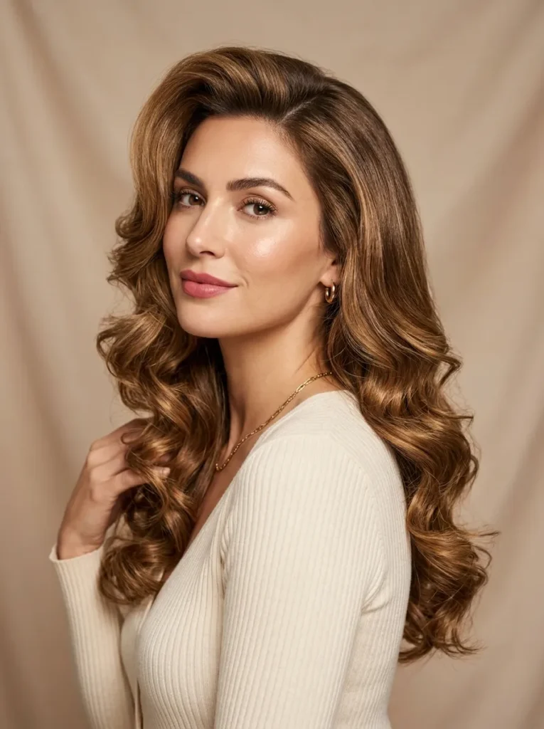 Soft Curly Blowout