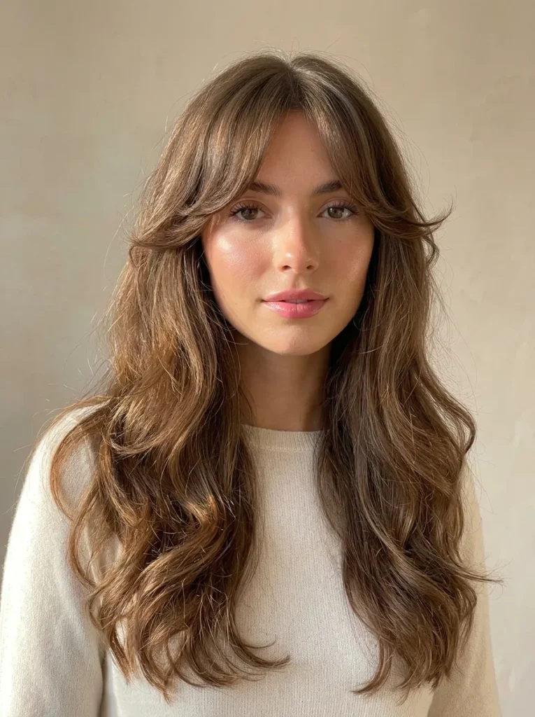 Soft Curtain Bangs