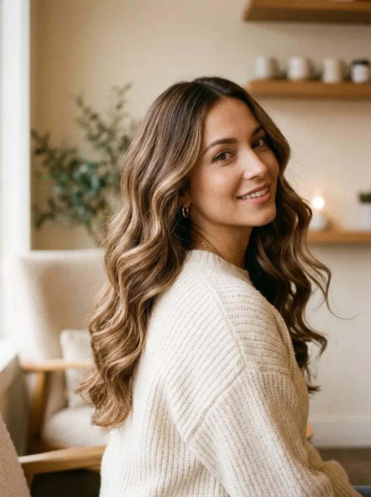 Soft Latte Balayage