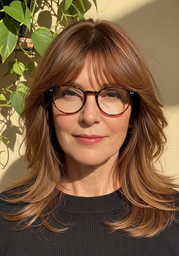 Soft Shag with Bangs