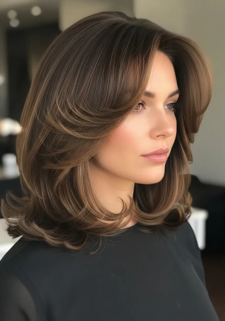 Soft Shaggy Midi