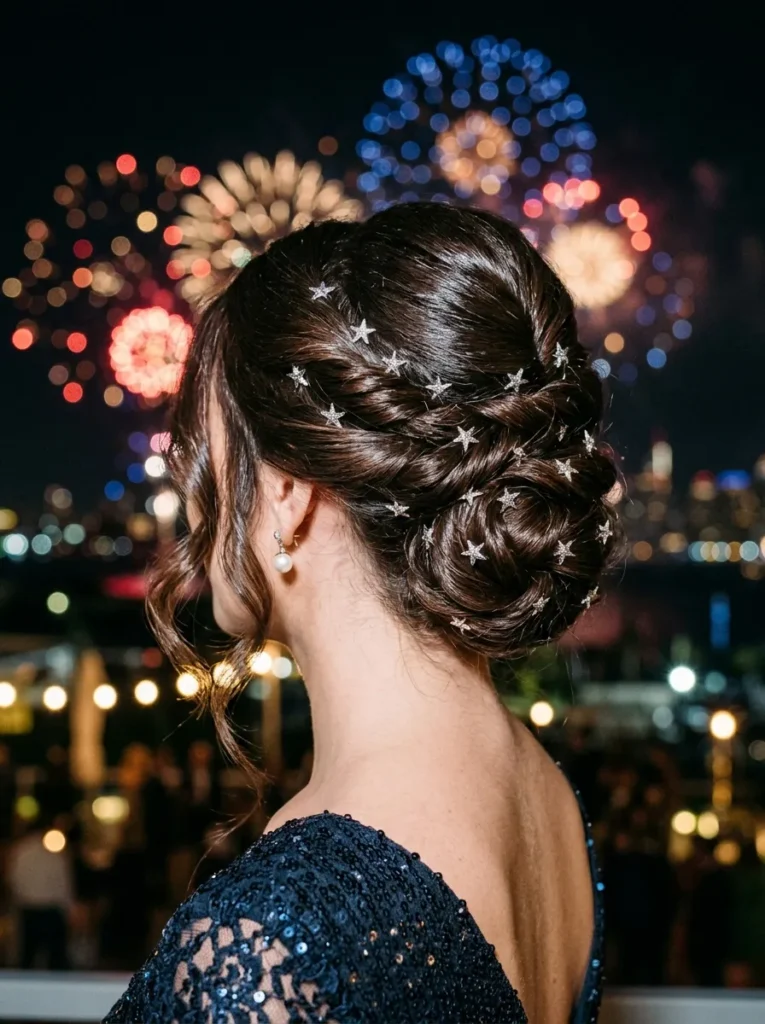 Stars and Stripes Updo