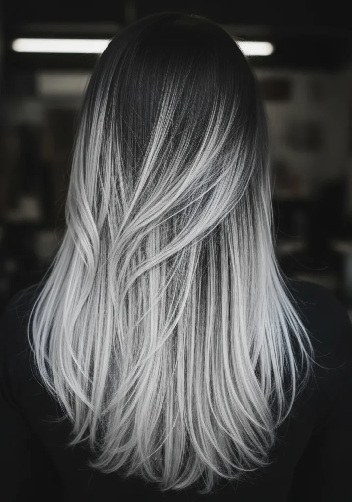 Steel Gray Ombre