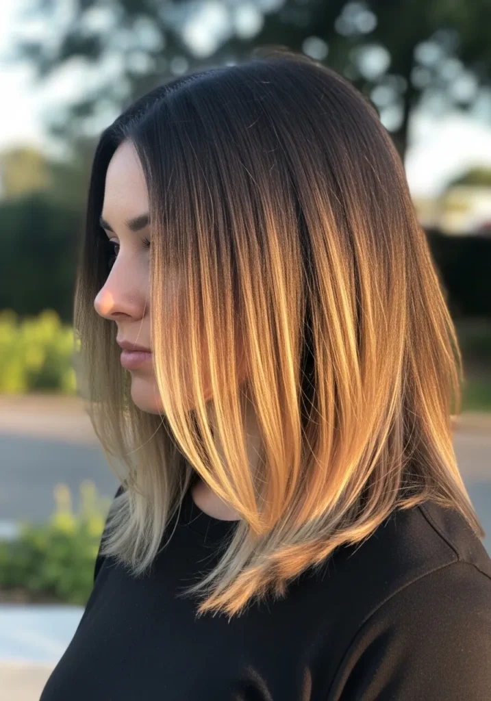 Subtle Sandy Blonde Balayage