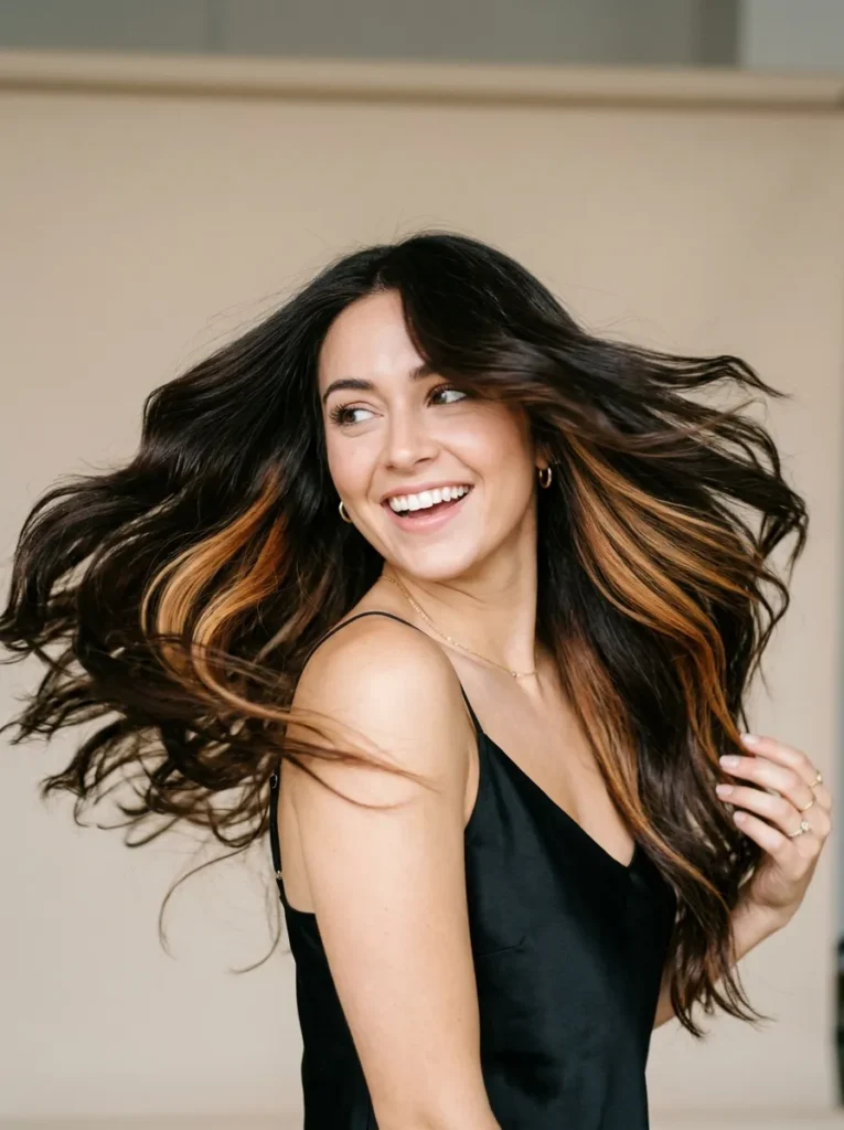 Sun-Kissed Brunette Balayage