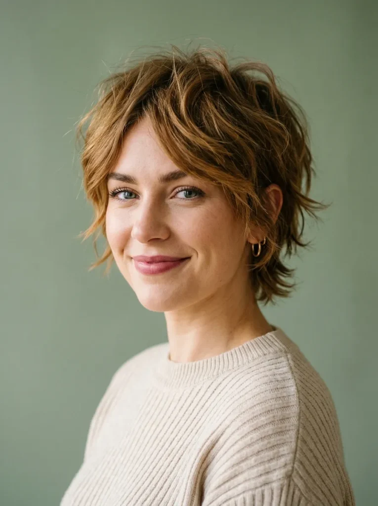 Textured Pixie Shag