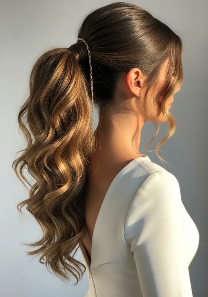 Textured Ponytail