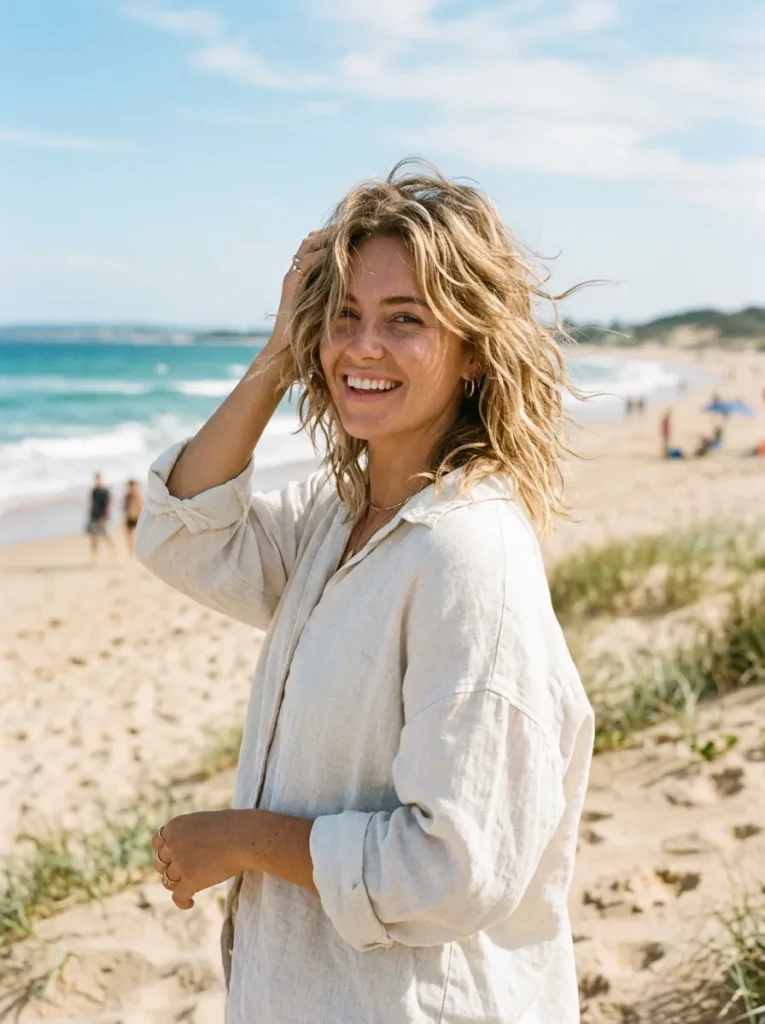 Tousled Beachy Shag