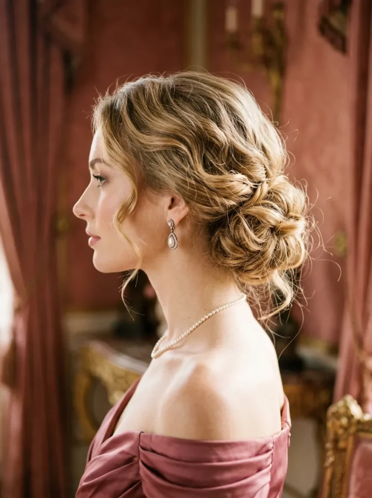 Tousled Chignon
