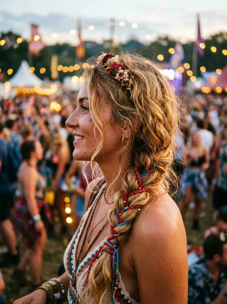 Tousled Festival Braid