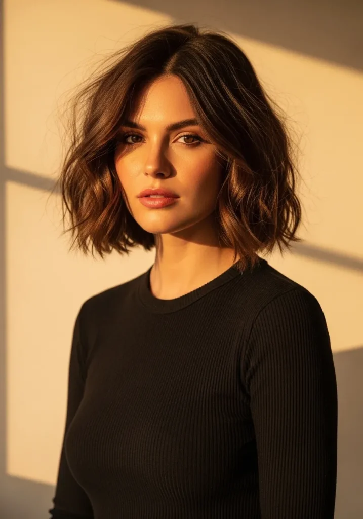 Tousled Modern Bob