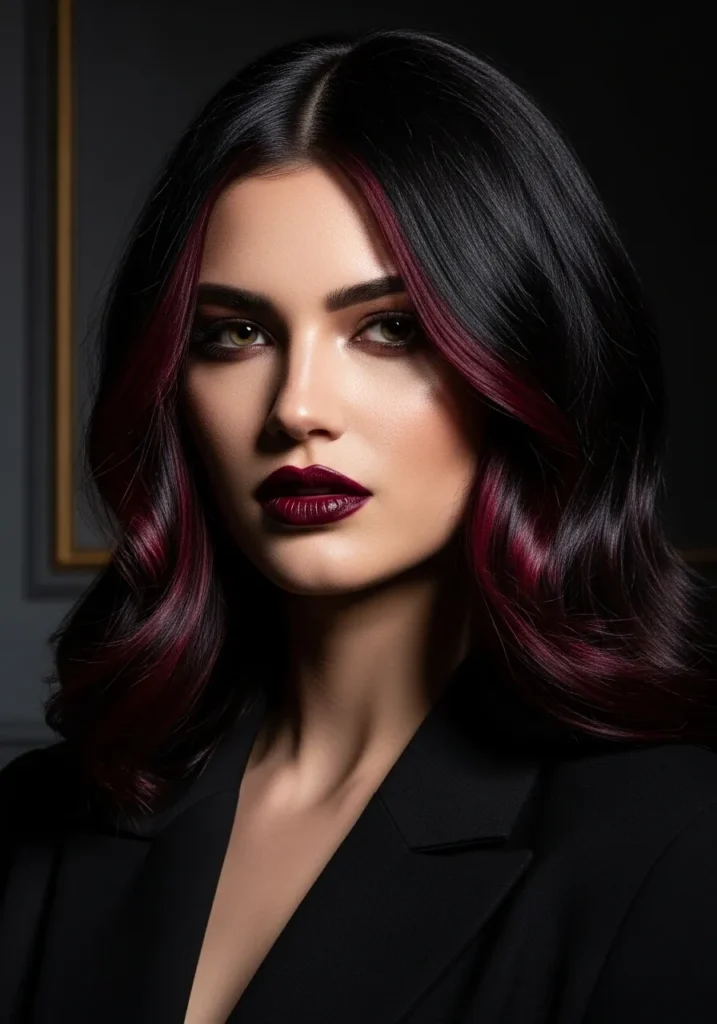 Velvet Burgundy Richness

