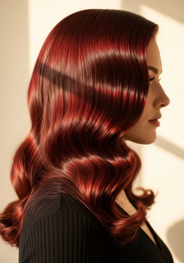 Vintage Auburn Glow