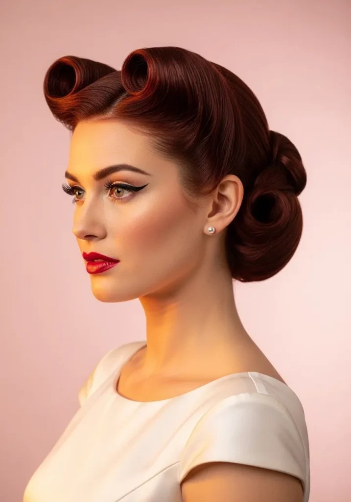 Vintage Victory Roll