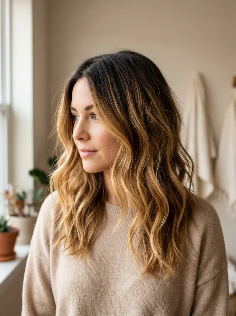 Warm Honey Balayage