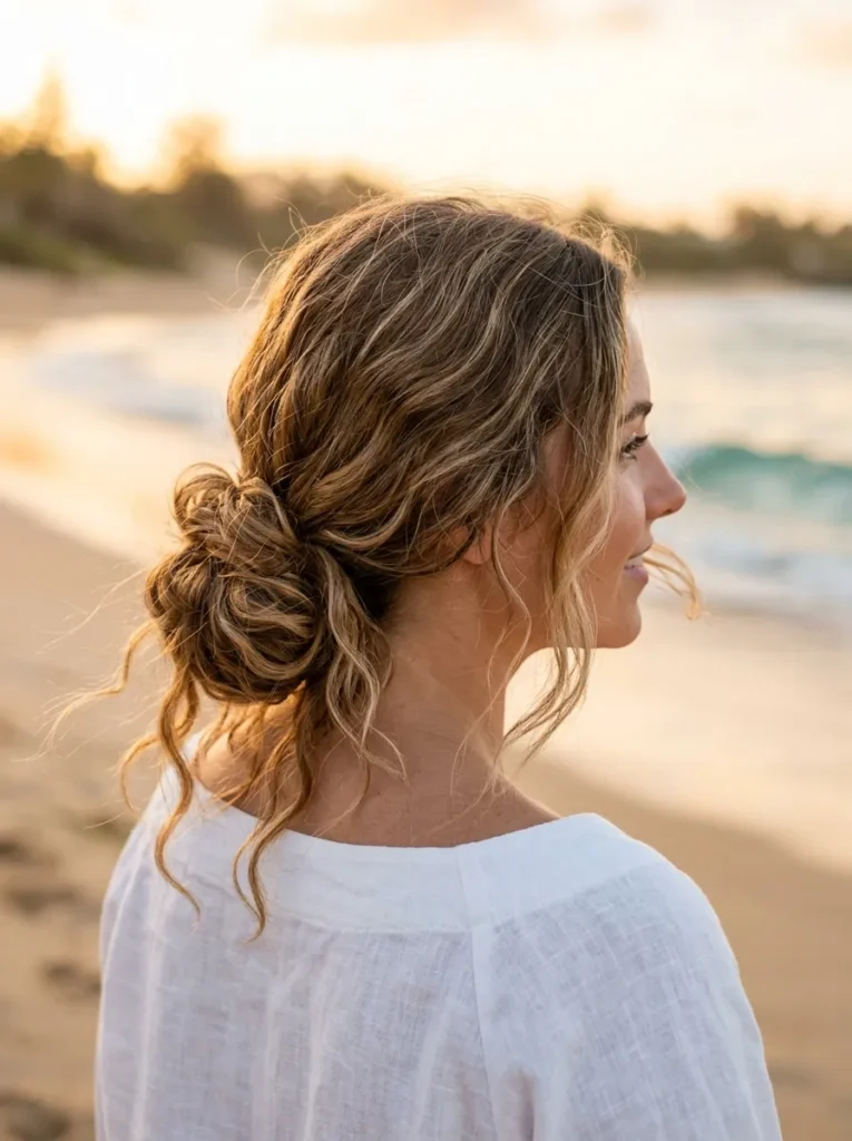 Wavy Beach Bun