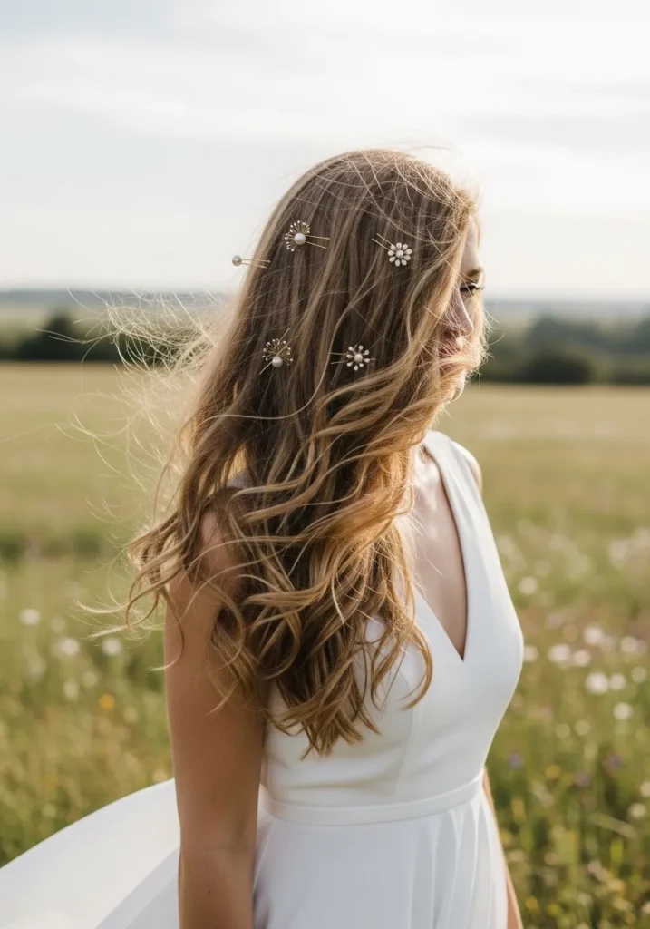 Windswept Waves with Pins