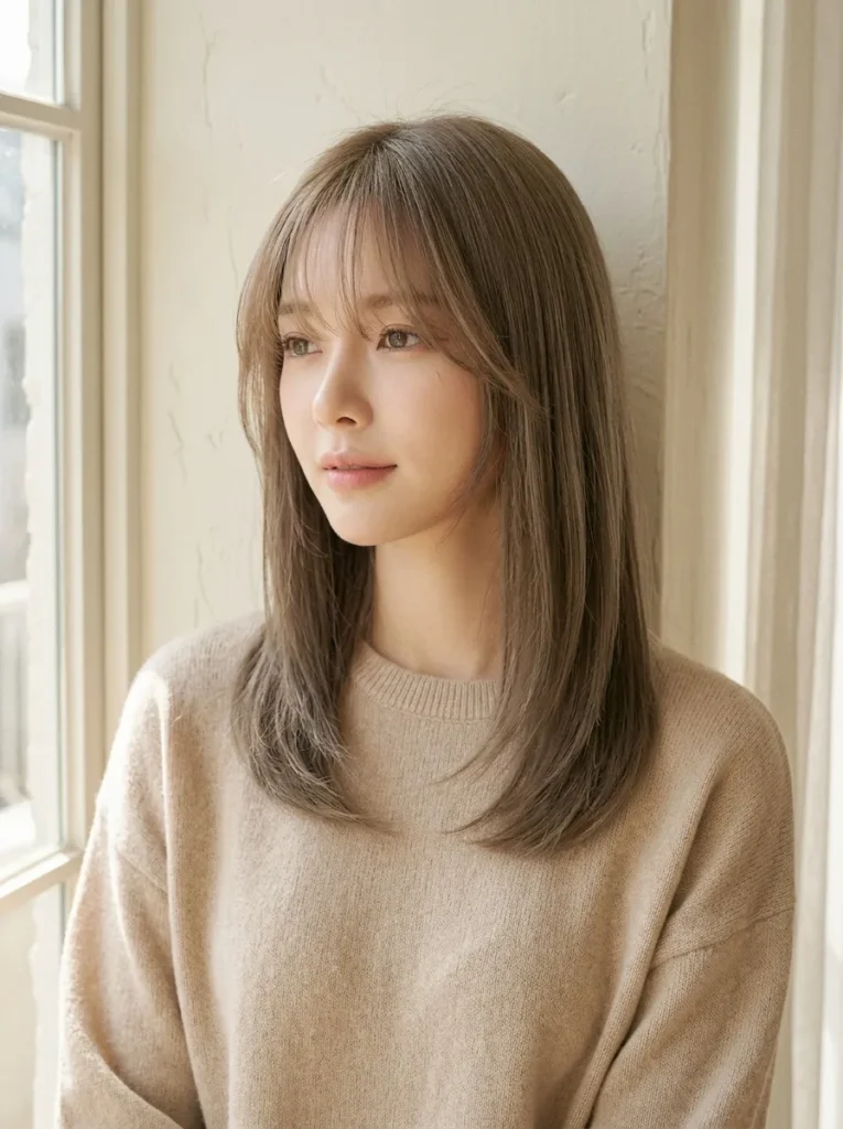 Wispy Curtain Bangs