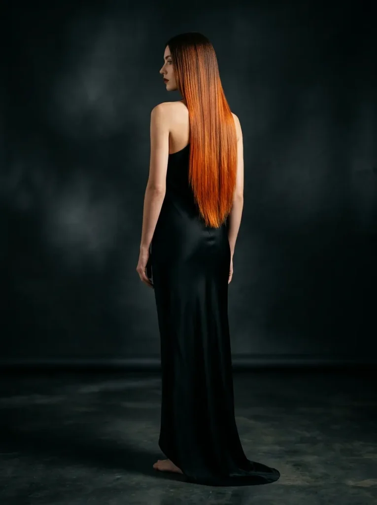 Burnt Orange Ombre