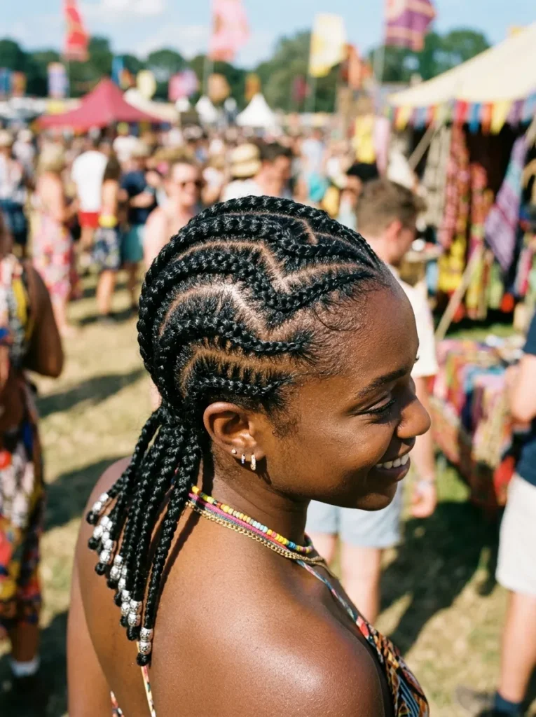 Zigzag Cornrows