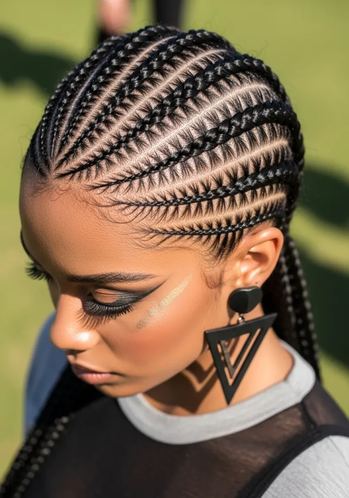 Zigzag Cornrows