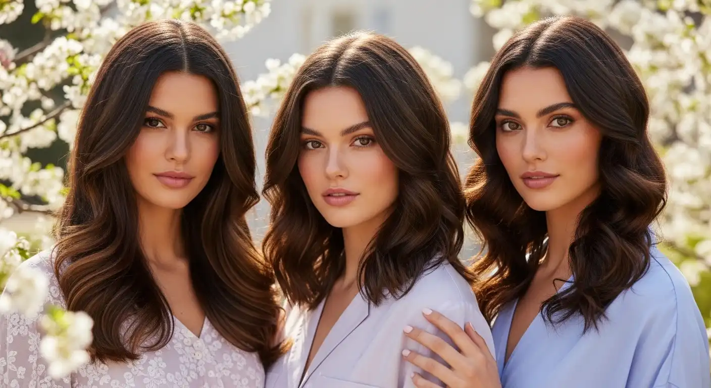 brunette hair for spring ideas