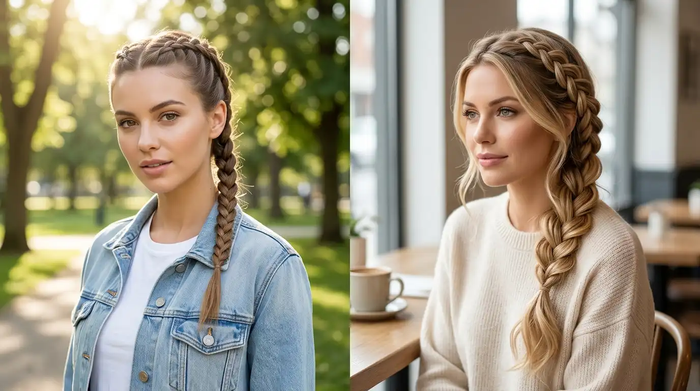 dutch braid hairstyles
