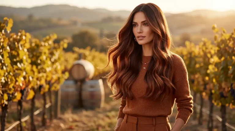 18 Reddish Brown Hair Balayage Ideas for Low-Maintenance Color