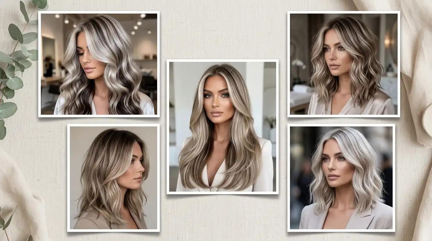 20 Ash Blonde with Brown Lowlights Ideas You'll Want to Save Immediately