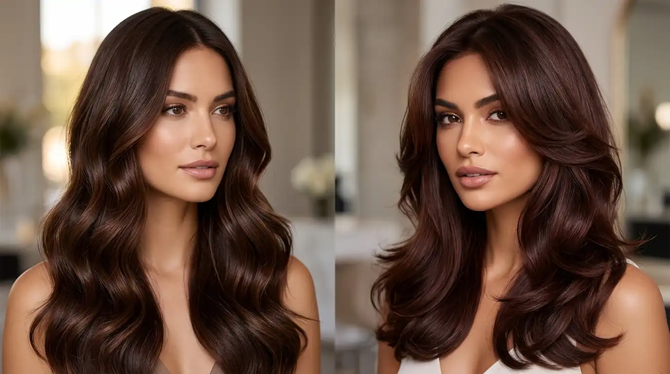 Auburn Hair Color Balayage Ideas