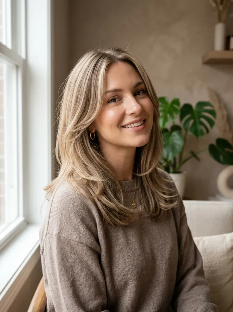Beige Blonde Layers