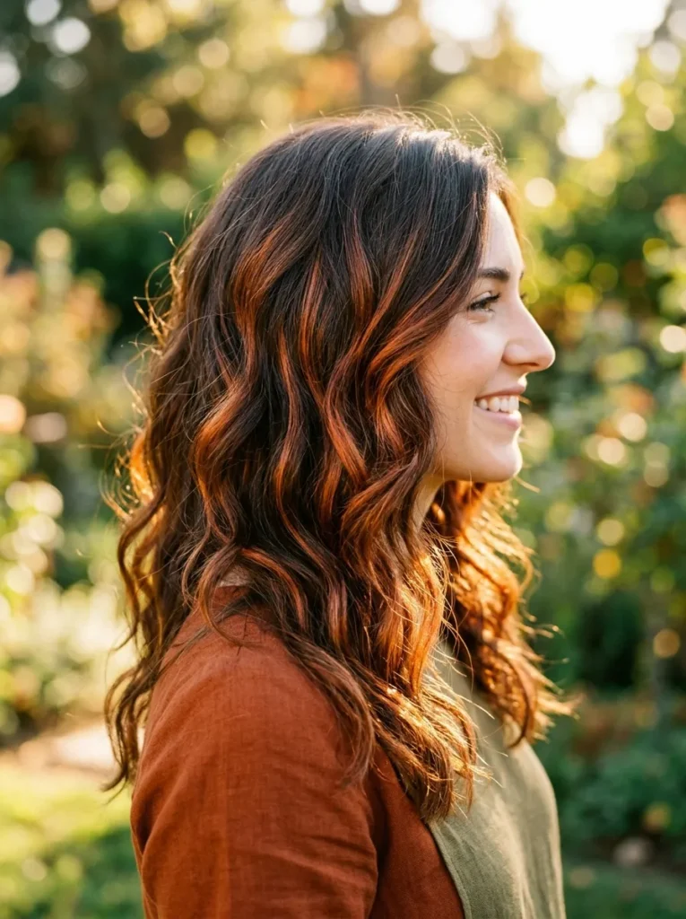 Copper Warm Lowlights