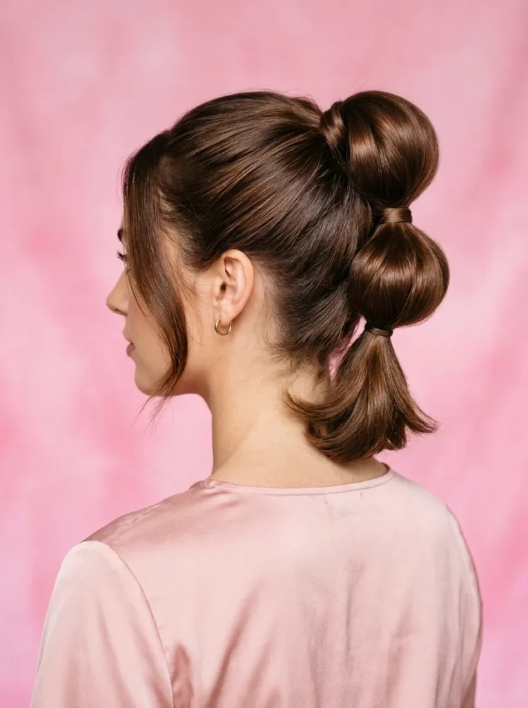 Bubble Ponytail Updo
