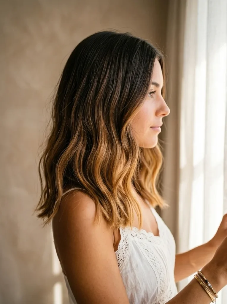 Soft Caramel Ombre