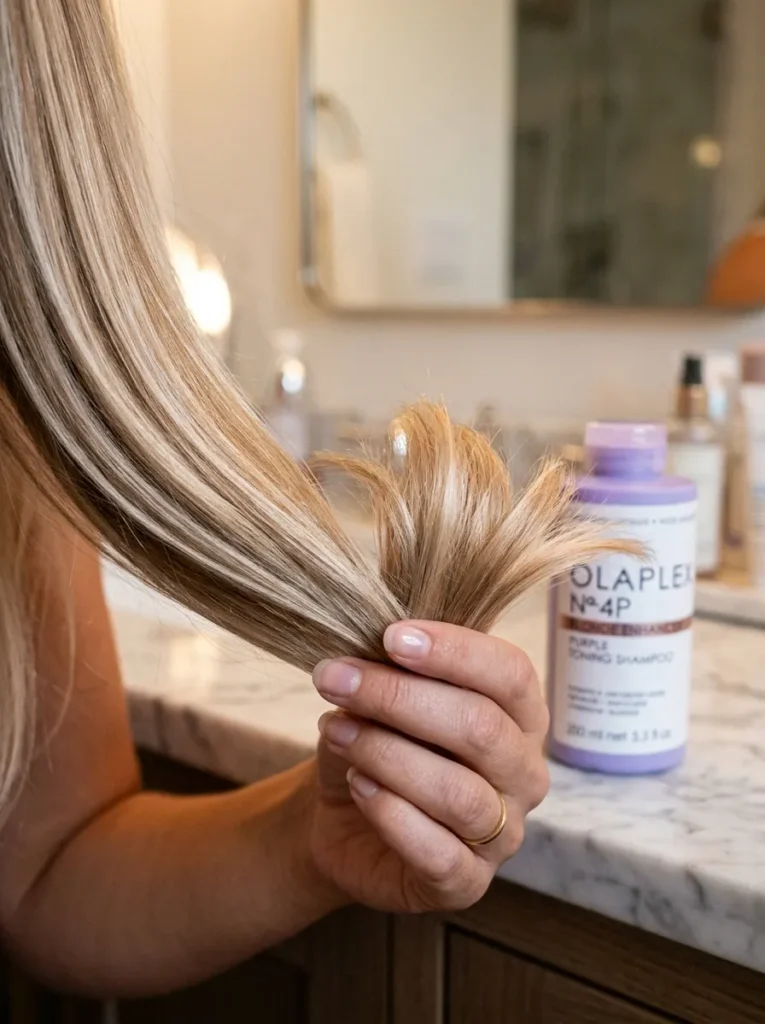 Champagne Balayage Maintenance