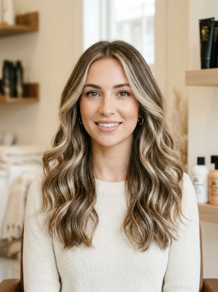 Creamy Blonde Highlights