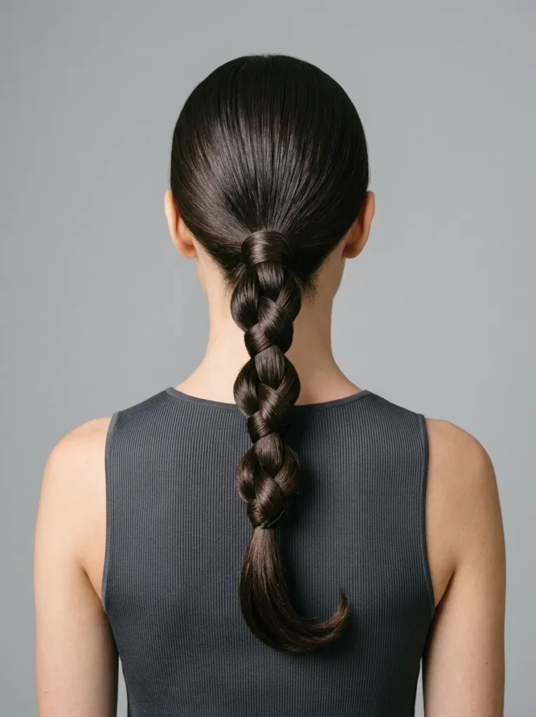 Knotted Ponytail Updo