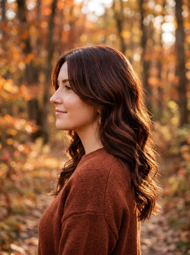 Mahogany Auburn Waves