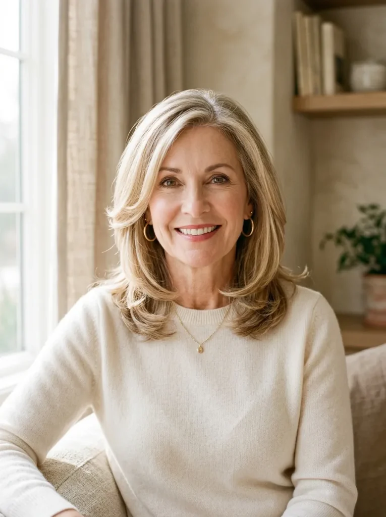 Champagne Blonde After 50