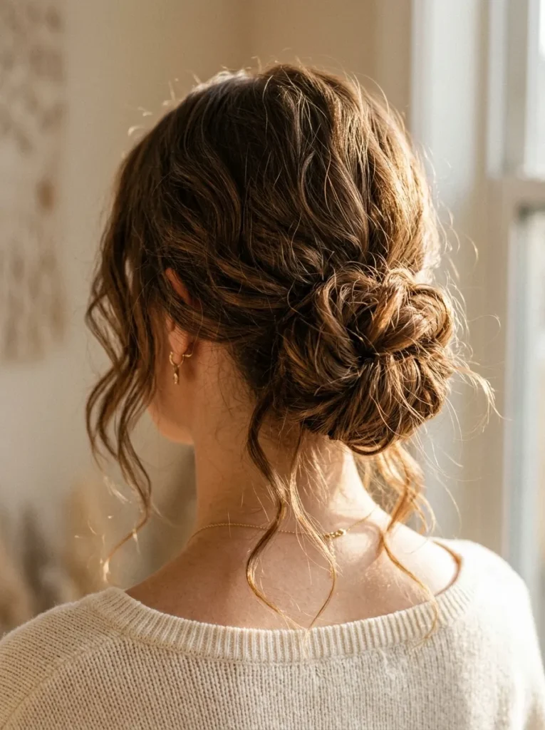 Messy Low Bun