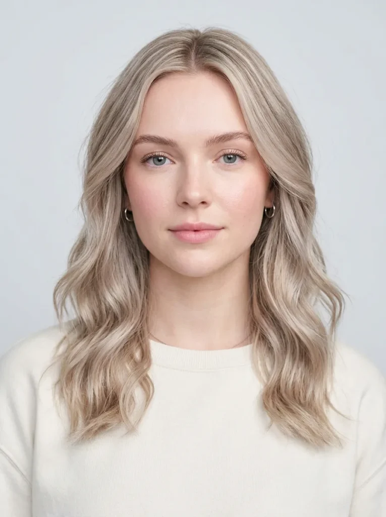 Champagne for Medium Hair