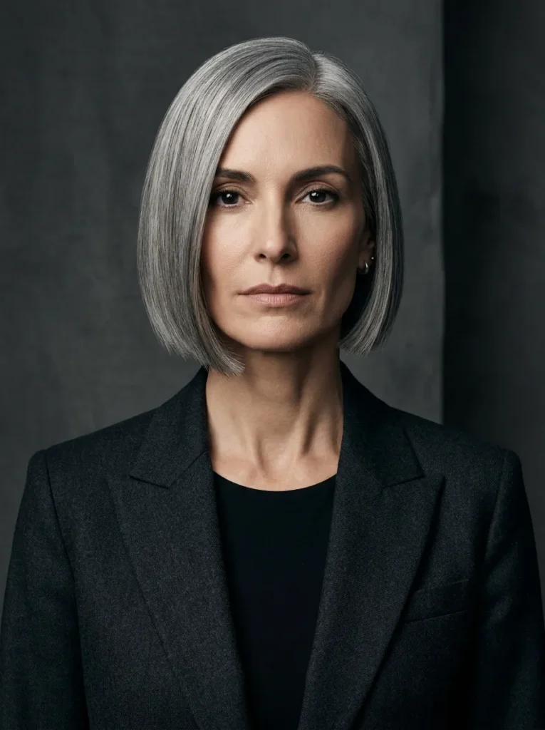 Polished Gray Bob
