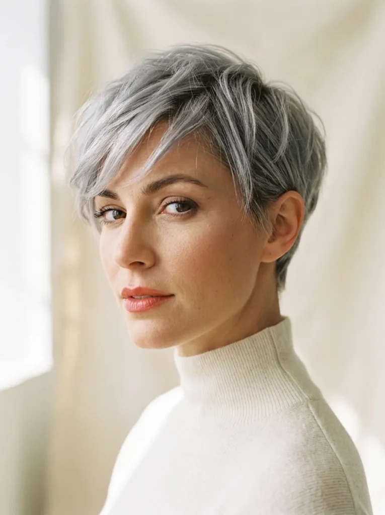 Silver Pixie Crop