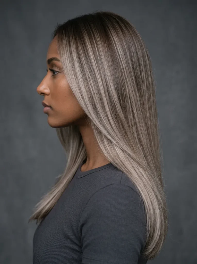 Smoky Ash Balayage