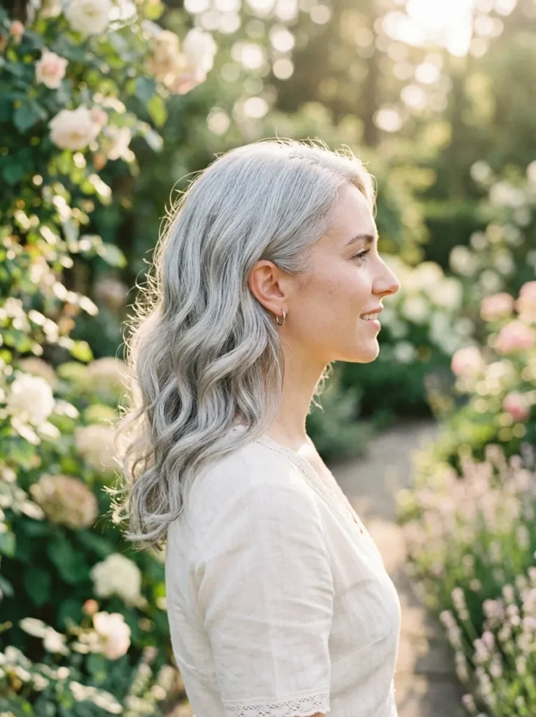 Soft Silver Waves