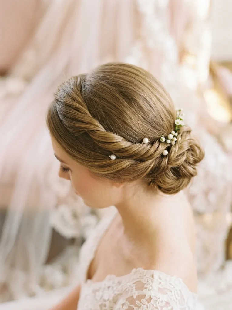 Twisted Halo Updo