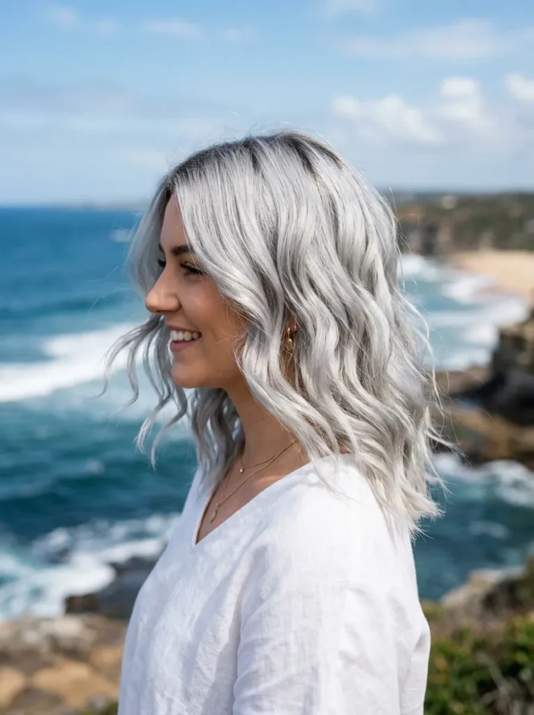 Wavy Silver Lob