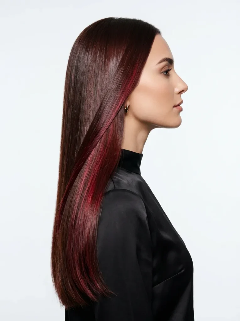 4. Chestnut Cherry Balayage