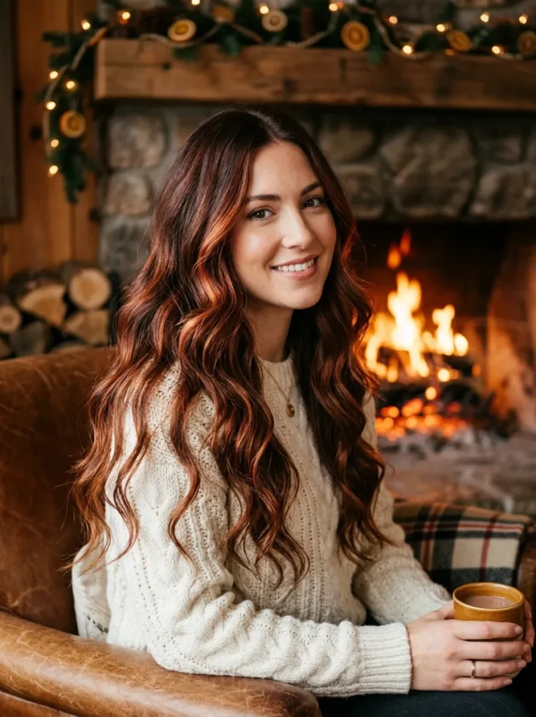 18. Fireside Chestnut Glow
